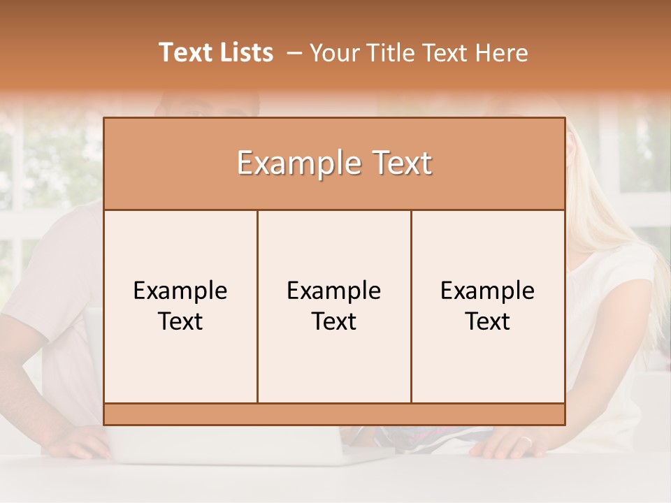Abode Indoor Male PowerPoint Template