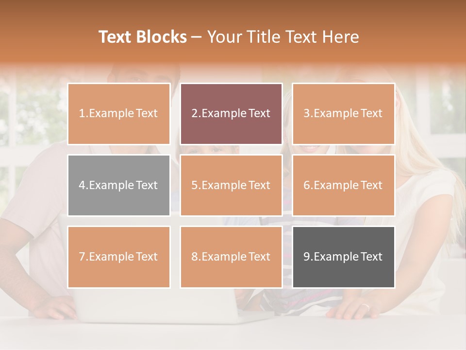 Abode Indoor Male PowerPoint Template