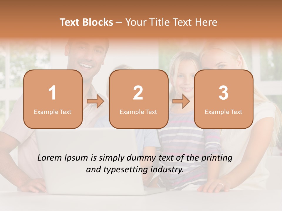 Abode Indoor Male PowerPoint Template