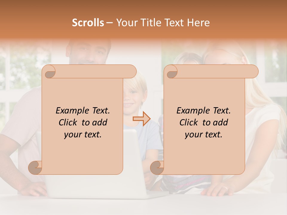 Abode Indoor Male PowerPoint Template