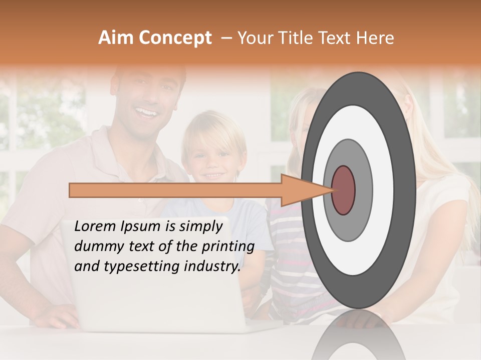 Abode Indoor Male PowerPoint Template