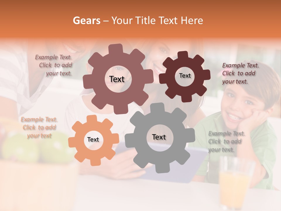 Daughter Family S PowerPoint Template