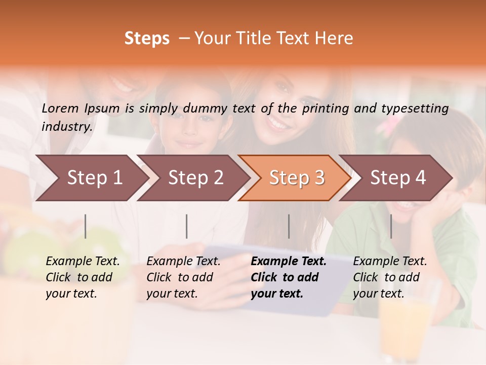 Daughter Family S PowerPoint Template