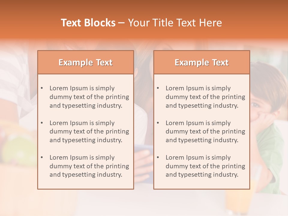 Daughter Family S PowerPoint Template