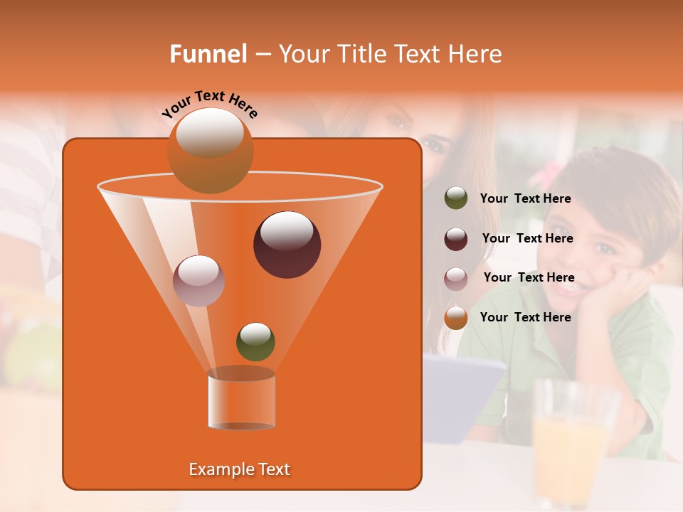 Daughter Family S PowerPoint Template