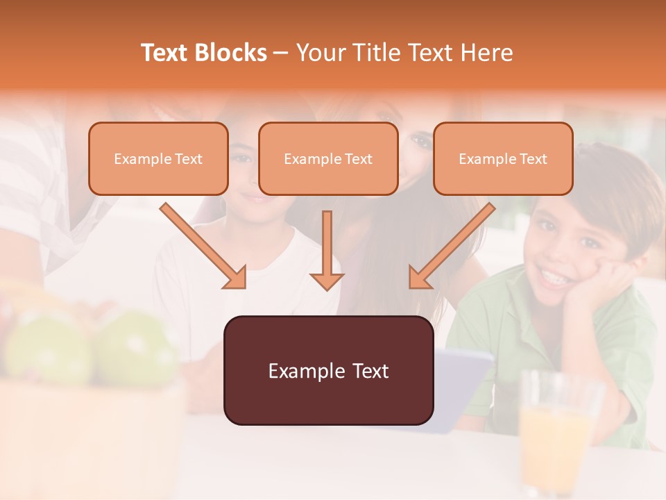 Daughter Family S PowerPoint Template
