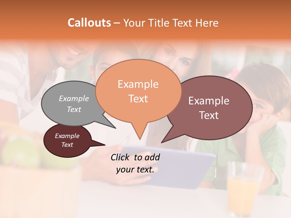 Daughter Family S PowerPoint Template