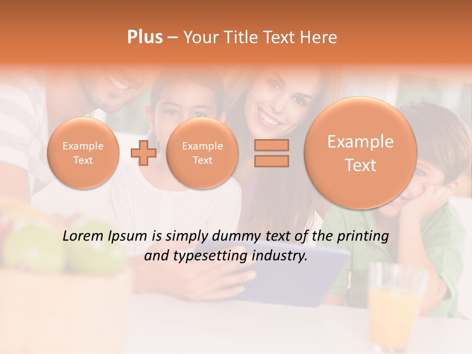 Daughter Family S PowerPoint Template