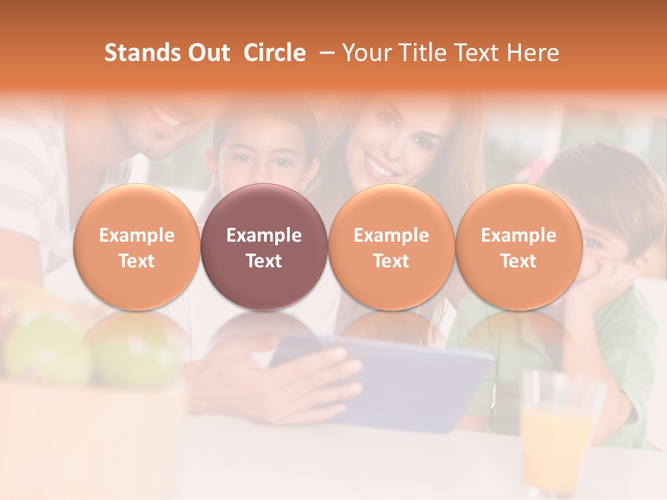 Daughter Family S PowerPoint Template