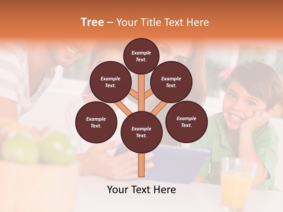 Daughter Family S PowerPoint Template