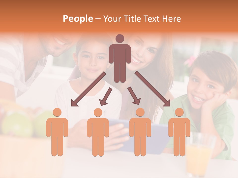 Daughter Family S PowerPoint Template