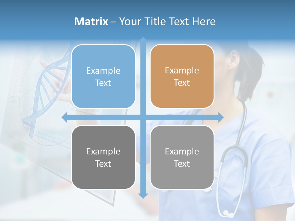 Screen Illustration Medical PowerPoint Template