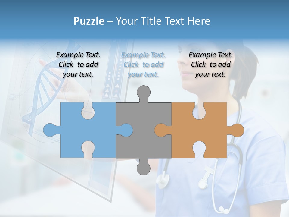 Screen Illustration Medical PowerPoint Template