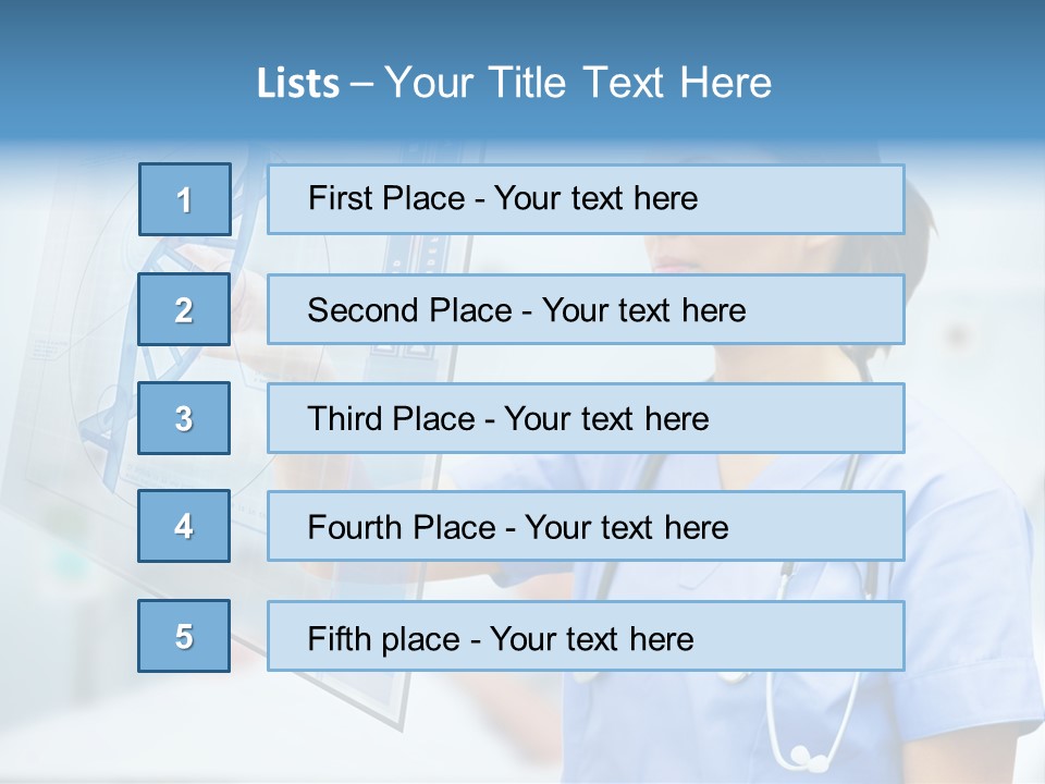 Screen Illustration Medical PowerPoint Template
