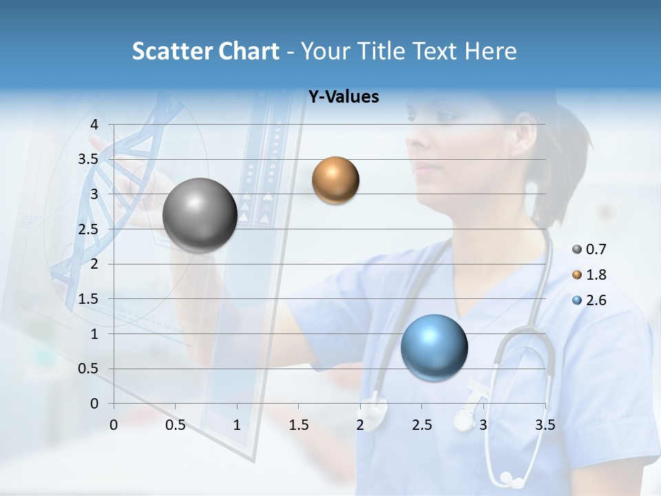 Screen Illustration Medical PowerPoint Template