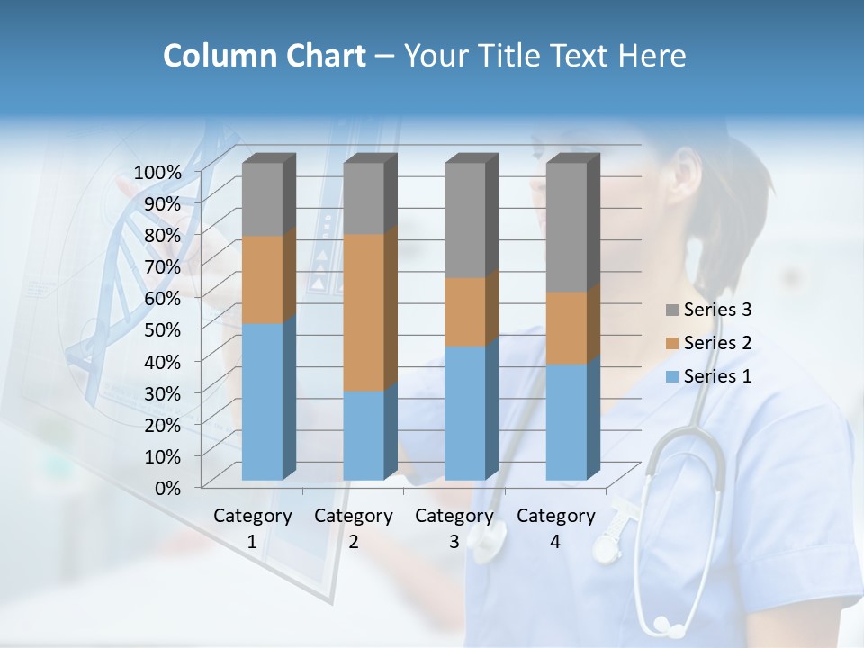 Screen Illustration Medical PowerPoint Template