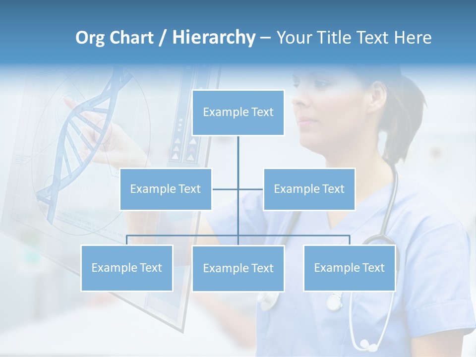 Screen Illustration Medical PowerPoint Template