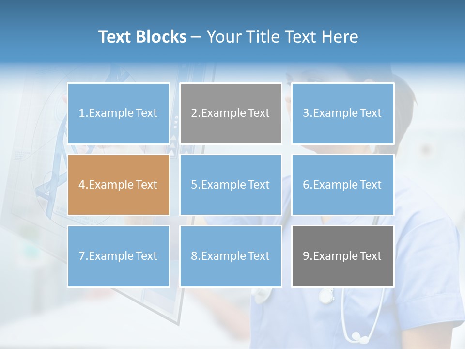 Screen Illustration Medical PowerPoint Template