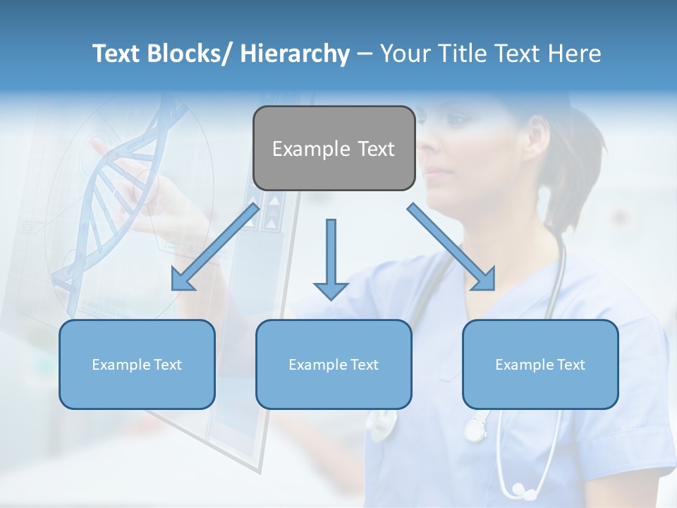 Screen Illustration Medical PowerPoint Template