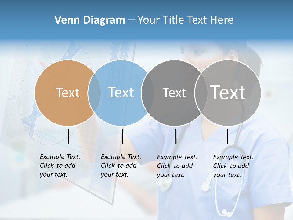 Screen Illustration Medical PowerPoint Template