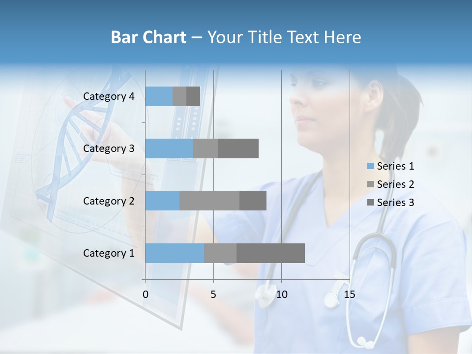 Screen Illustration Medical PowerPoint Template