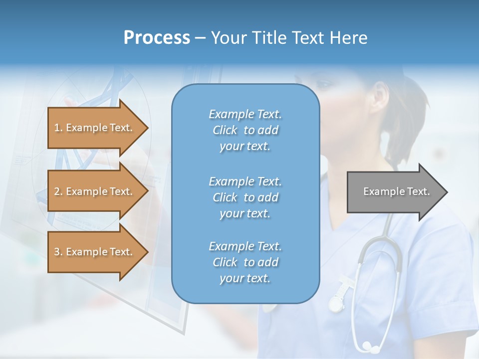 Screen Illustration Medical PowerPoint Template
