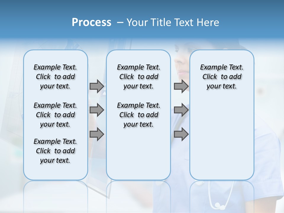 Screen Illustration Medical PowerPoint Template
