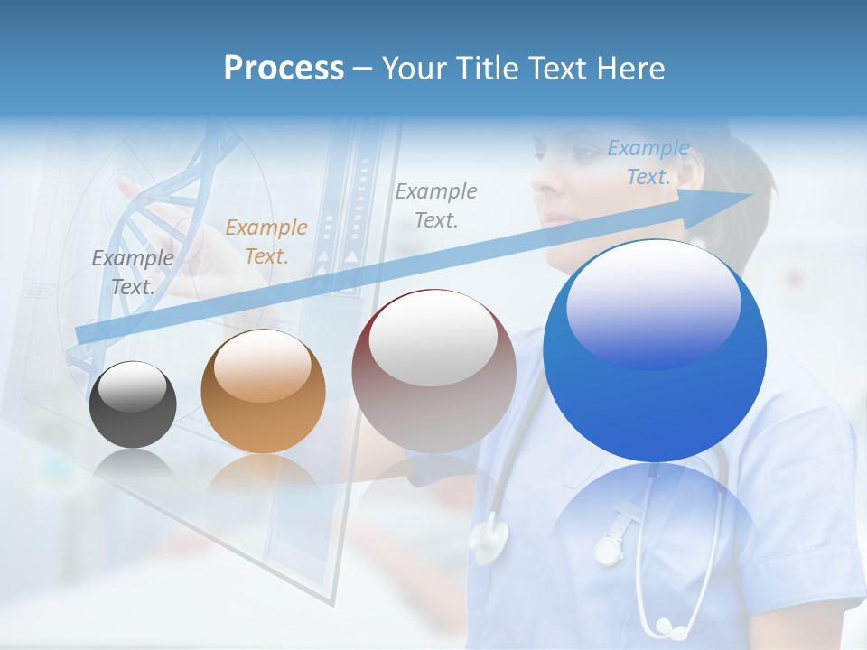 Screen Illustration Medical PowerPoint Template
