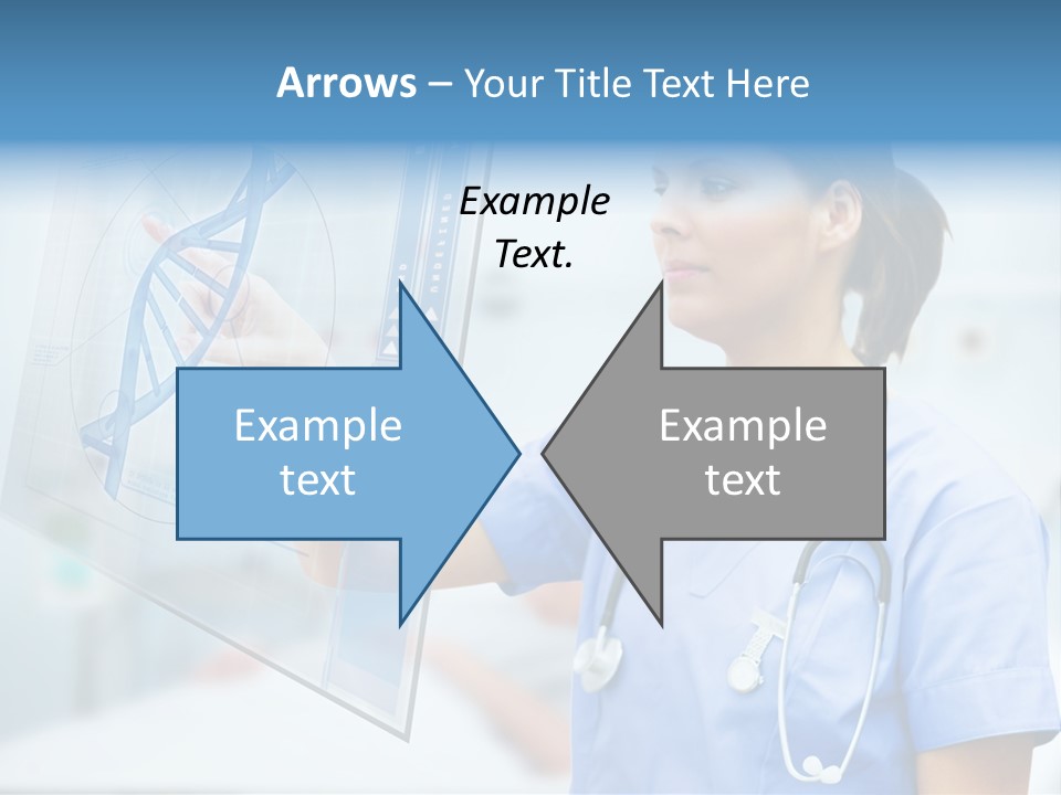 Screen Illustration Medical PowerPoint Template