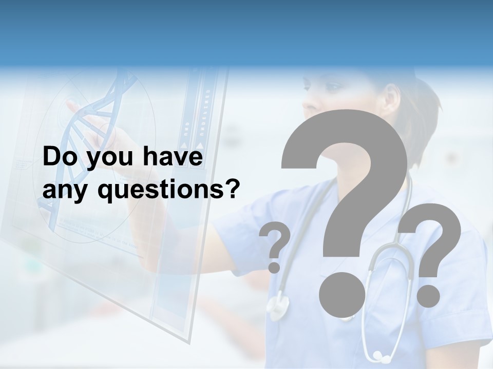 Screen Illustration Medical PowerPoint Template