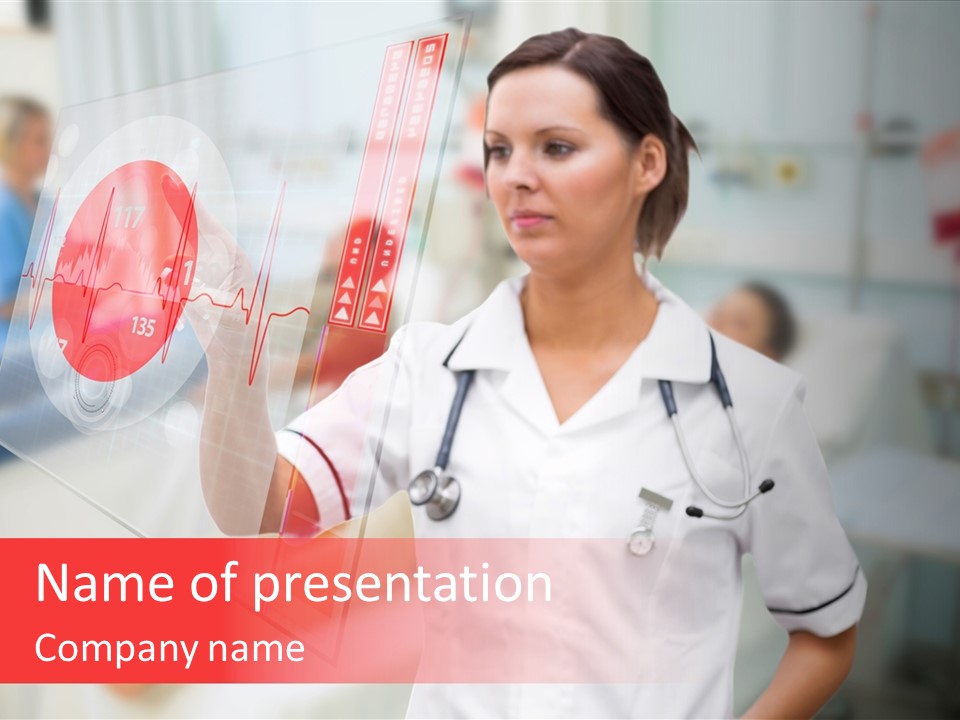 Patient Caucasian Healing PowerPoint Template