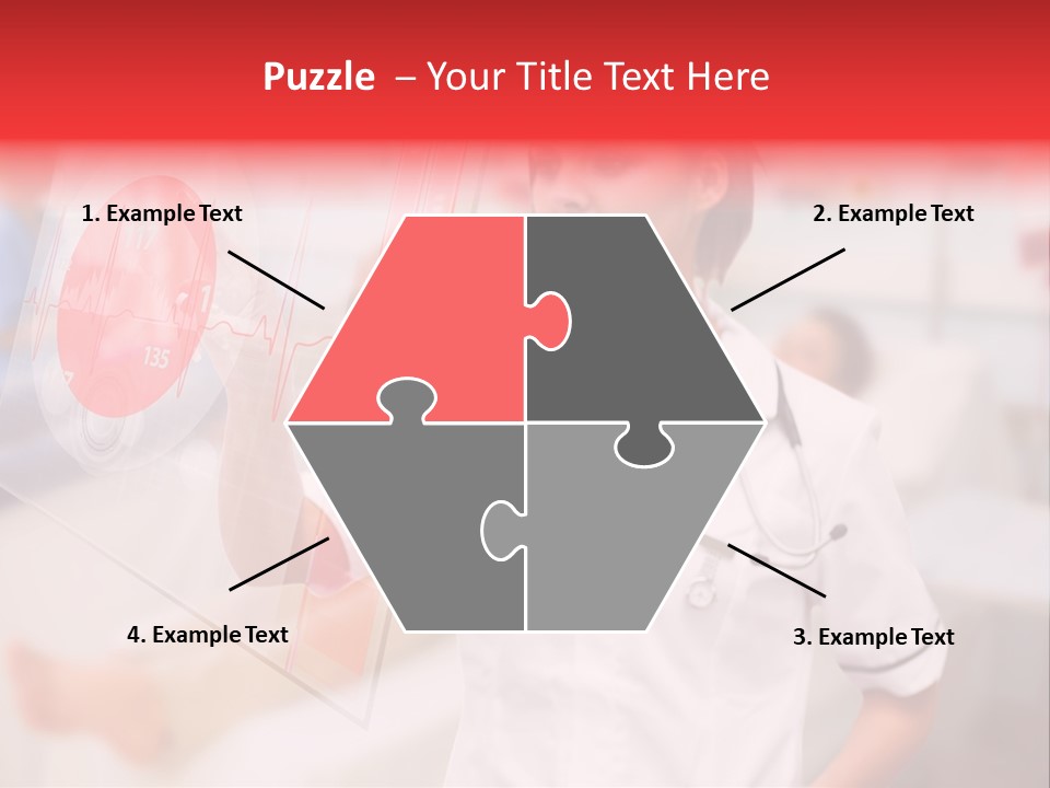 Patient Caucasian Healing PowerPoint Template