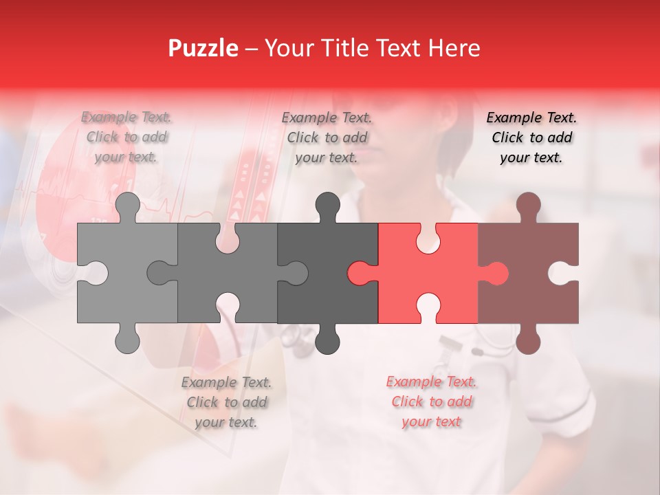 Patient Caucasian Healing PowerPoint Template