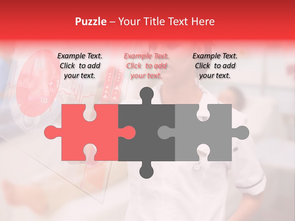 Patient Caucasian Healing PowerPoint Template