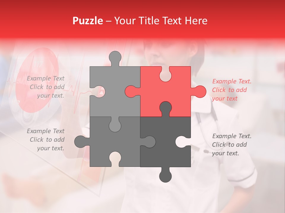 Patient Caucasian Healing PowerPoint Template