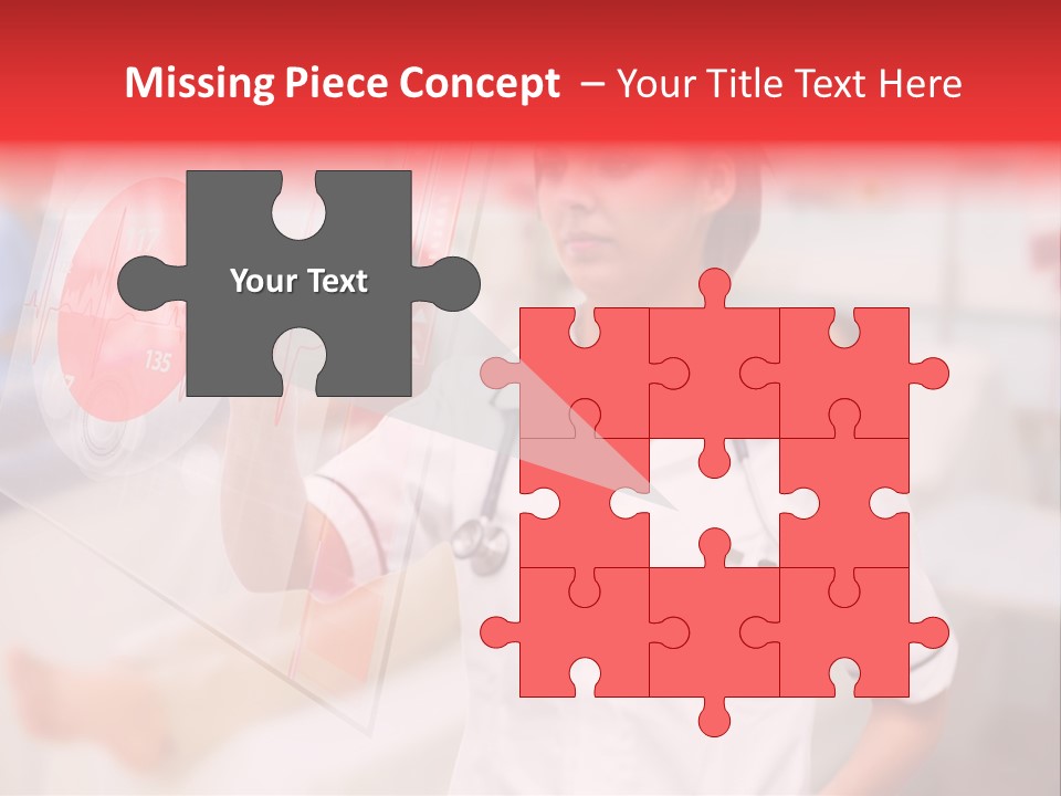 Patient Caucasian Healing PowerPoint Template