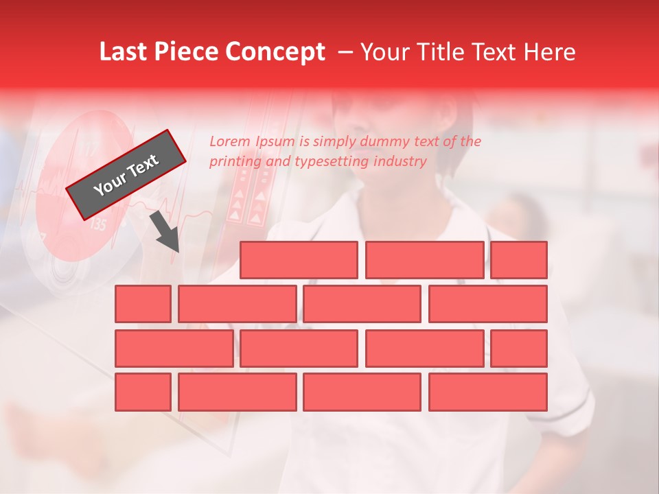 Patient Caucasian Healing PowerPoint Template