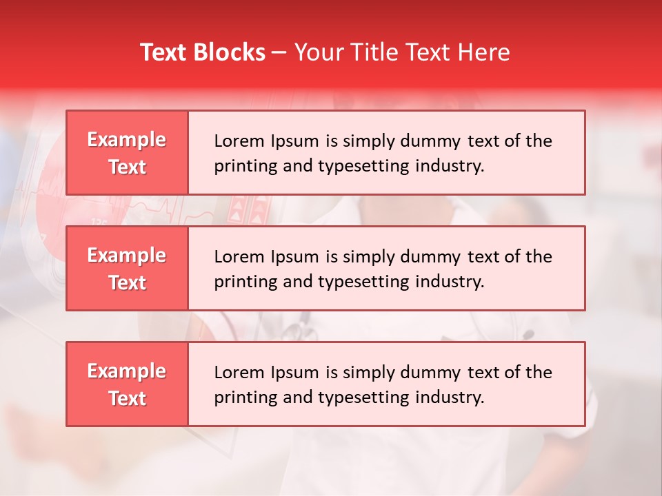 Patient Caucasian Healing PowerPoint Template