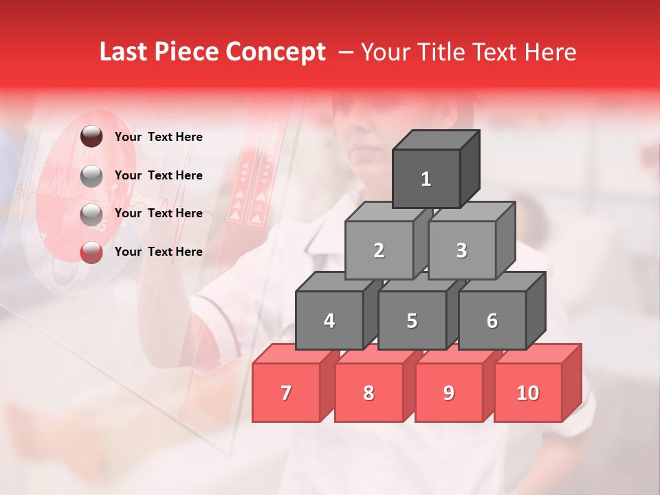 Patient Caucasian Healing PowerPoint Template