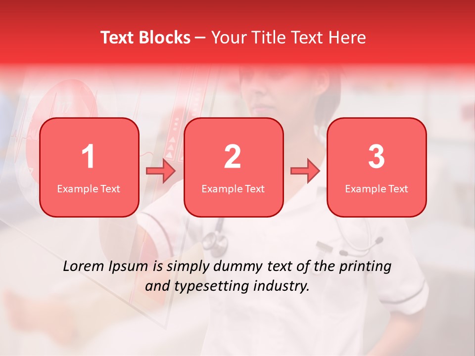 Patient Caucasian Healing PowerPoint Template