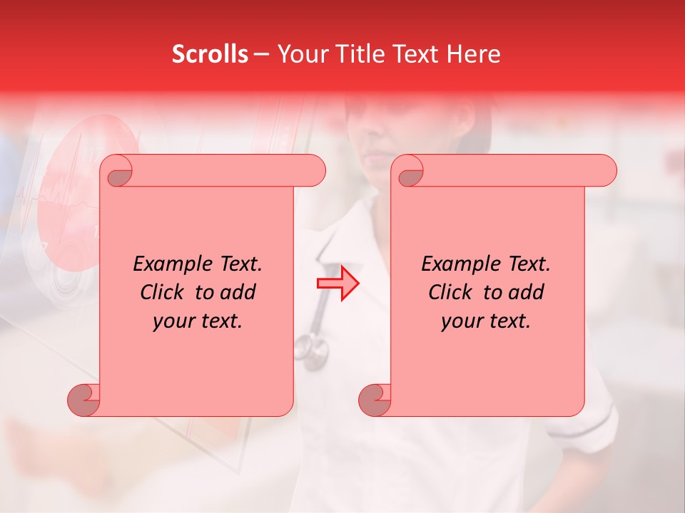 Patient Caucasian Healing PowerPoint Template