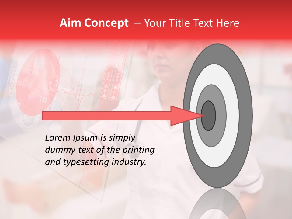 Patient Caucasian Healing PowerPoint Template