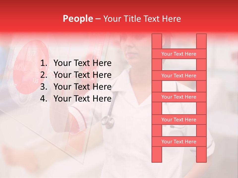 Patient Caucasian Healing PowerPoint Template