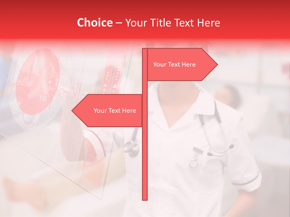 Patient Caucasian Healing PowerPoint Template