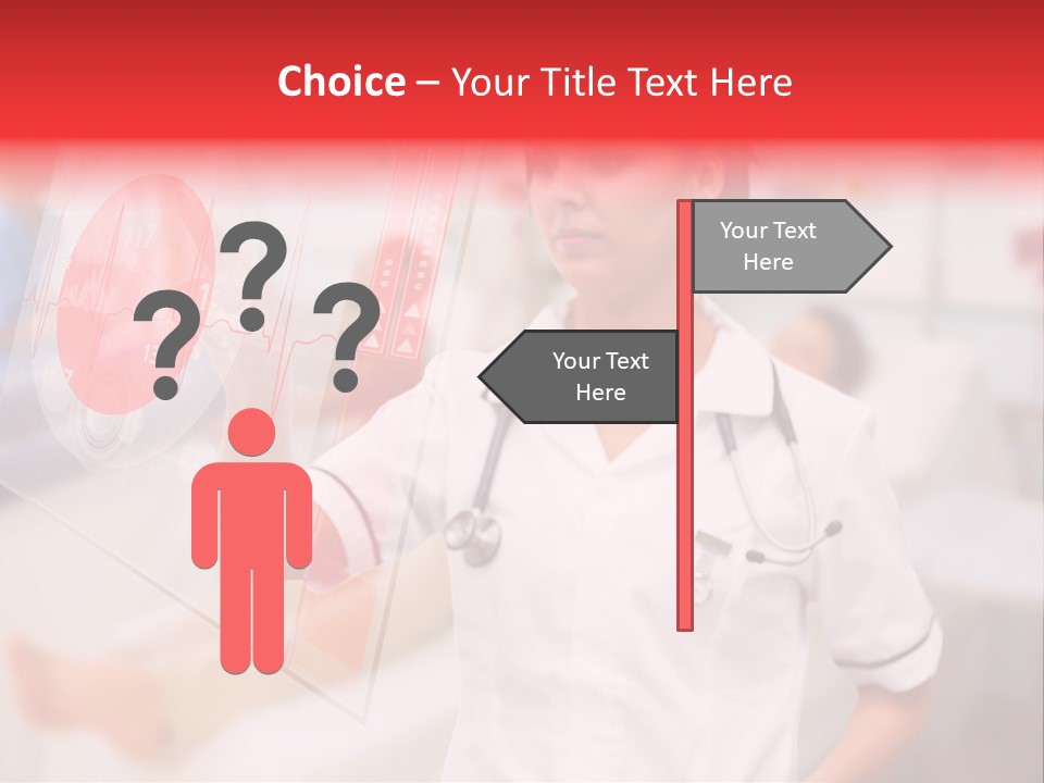Patient Caucasian Healing PowerPoint Template