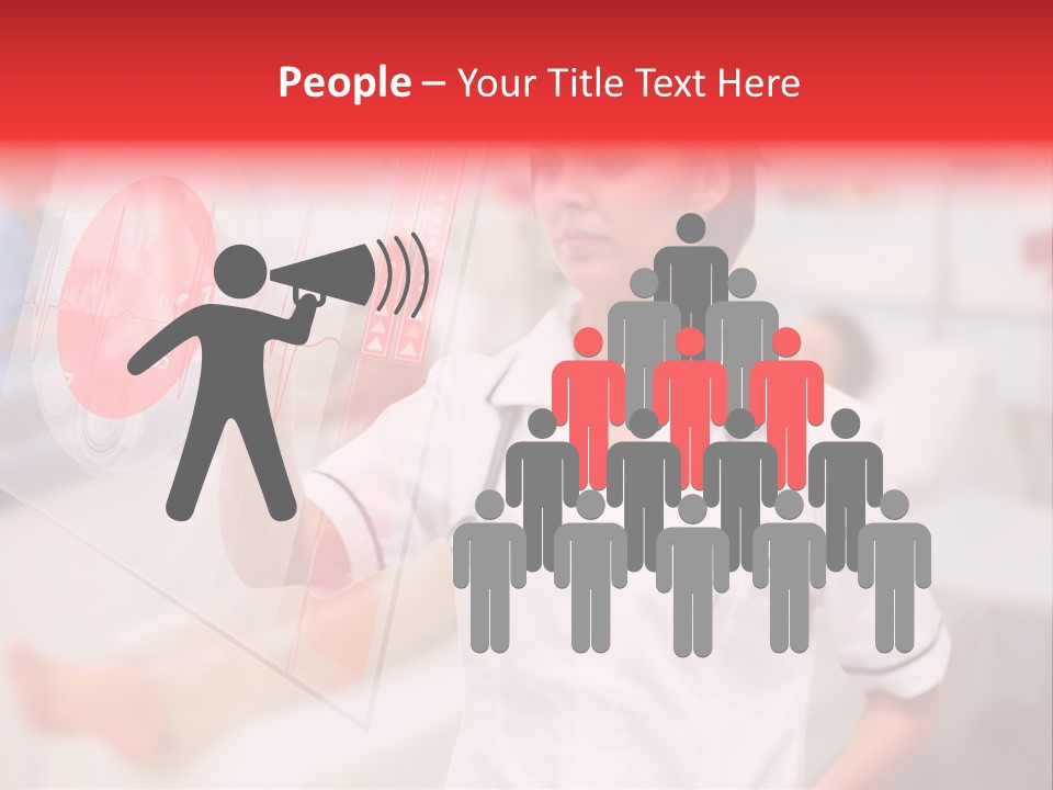 Patient Caucasian Healing PowerPoint Template