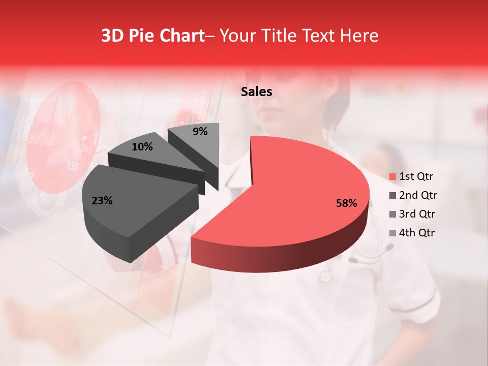 Patient Caucasian Healing PowerPoint Template
