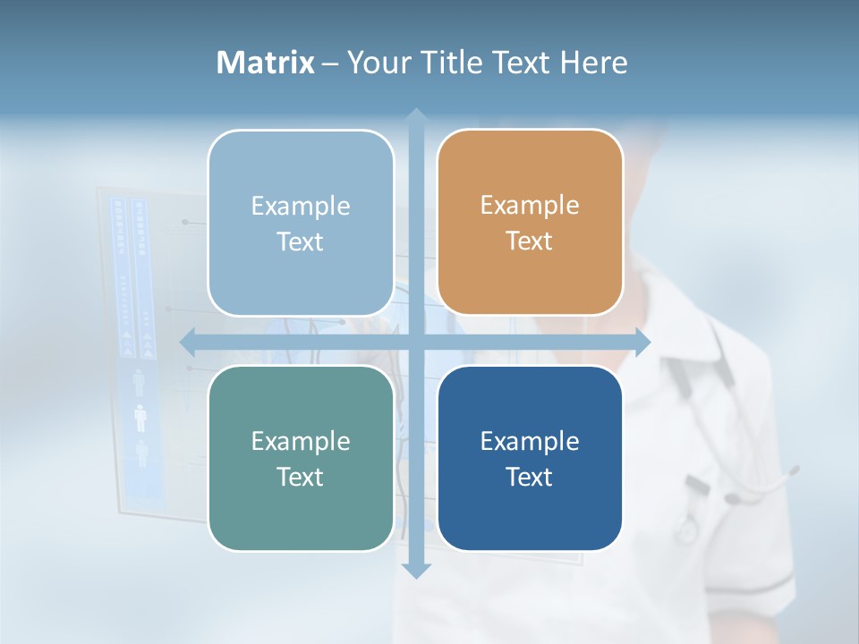 Medical Lab Female PowerPoint Template