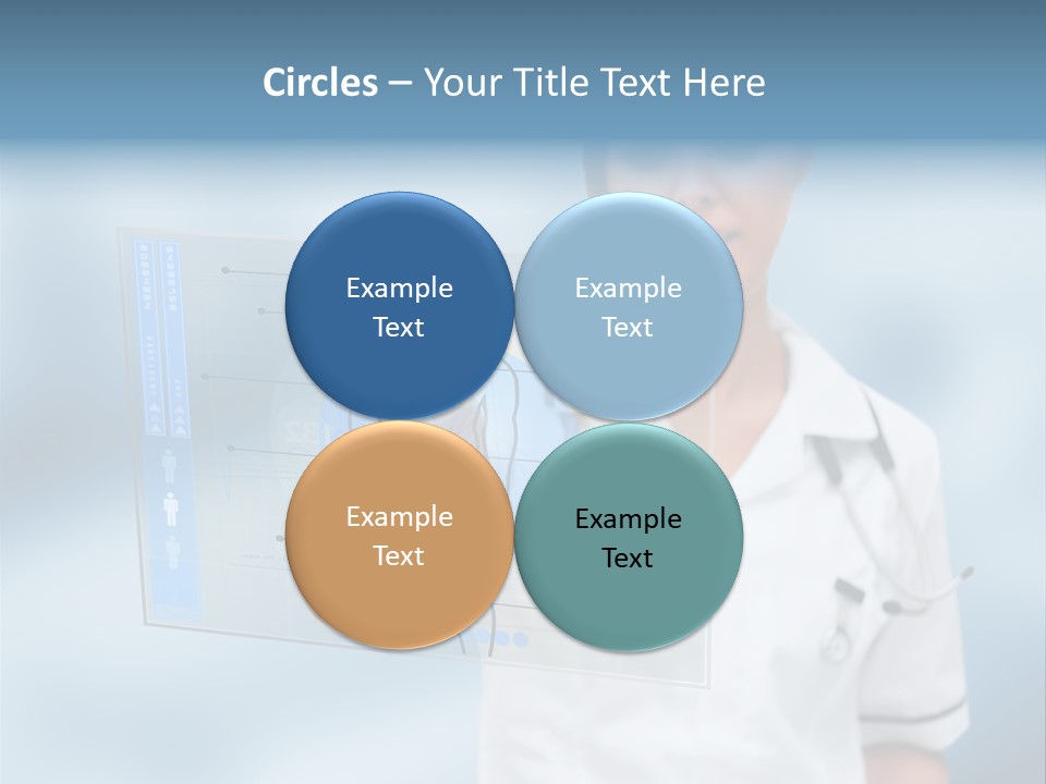 Medical Lab Female PowerPoint Template