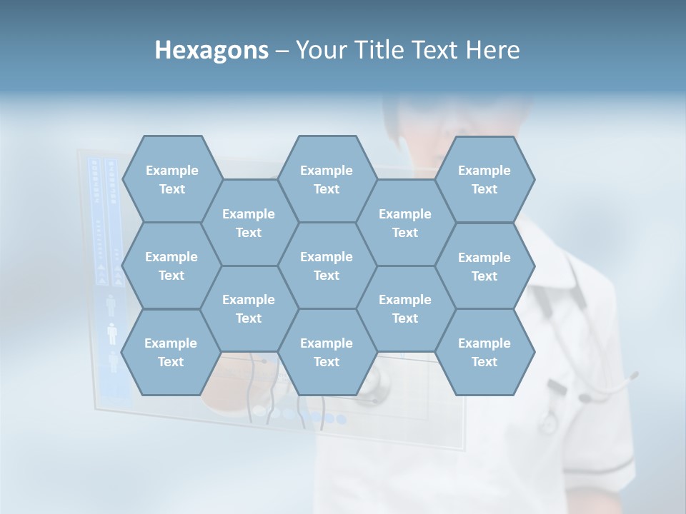 Medical Lab Female PowerPoint Template
